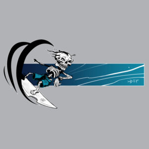 Blue BARREL BONEZY - Womens Mika Organic Short Sleeved Dress Design