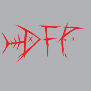 DEADFUSH Red - Womens Mika Organic Short Sleeved Dress Design