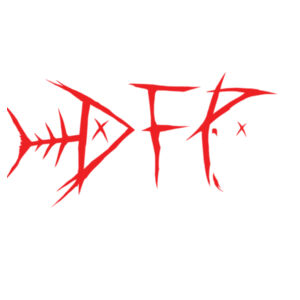 DEADFUSH Red - Womens Dice Longsleeve Tee Design