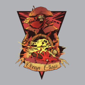 OCEAN CHAOS - Colour - Womens Mika Organic Short Sleeved Dress Design