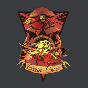 OCEAN CHAOS - Colour - Womens Maple Tee Design
