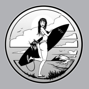 FISHBITES Black'n White - Unisex Stencil Hoodie Design