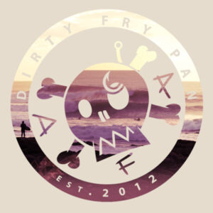 DFP Raglan Sunset - Heavy Duty Canvas Tote Bag Design