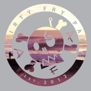 DFP Raglan Sunset - Womens Premium Crew Design