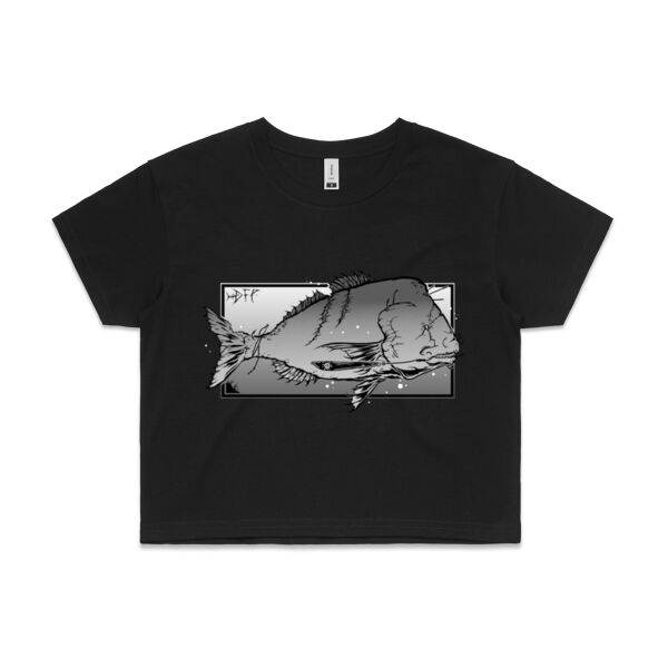 FISH'ON  - Womens Crop Tee Thumbnail