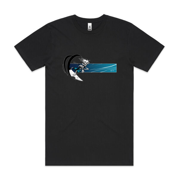 Blue BARREL BONEZY - Mens Block T shirt Thumbnail