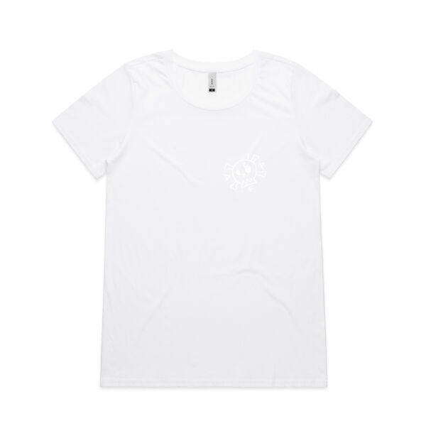 KILLA'MARI Back - Womens Shallow Scoop Tee Thumbnail