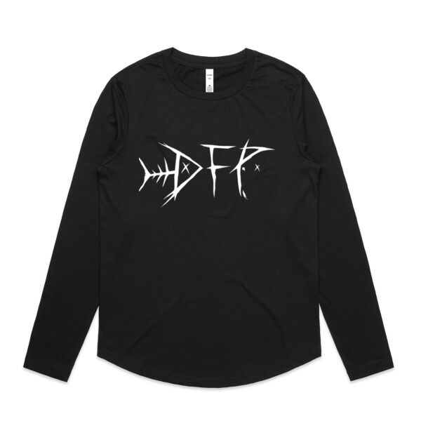 DEADFUSH - Womens Curve Longsleeve Tee Thumbnail