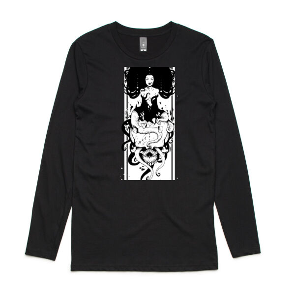 KILLA'MARI - Chest - Mens Ink Longsleeve Tee Thumbnail