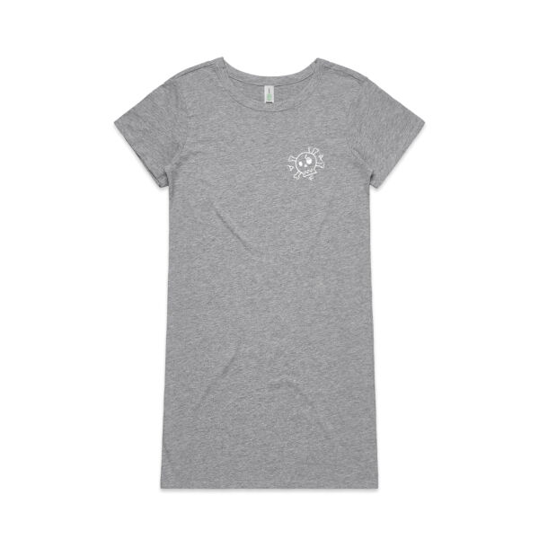 DFP SKULL - Womens Mika Organic Short Sleeved Dress Thumbnail