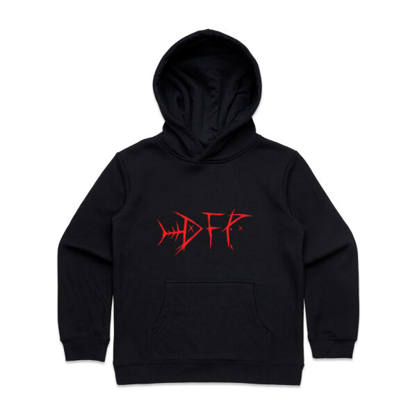 DEADFUSH Red - Kids Supply Hoodie Thumbnail