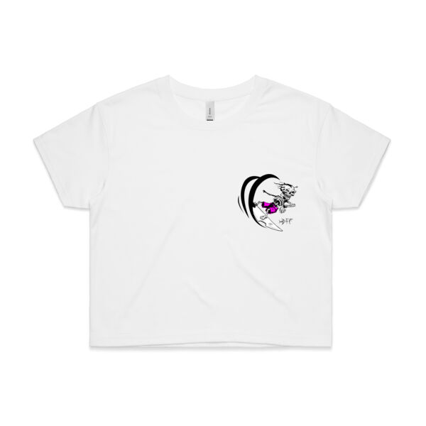 POCKET BONEZY - Womens Crop Tee Thumbnail