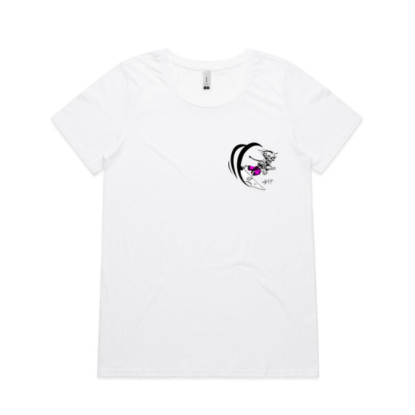 POCKET BONEZY - Womens Shallow Scoop Tee Thumbnail
