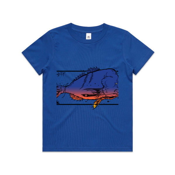FISH'ON COLOUR - Kids Youth T shirt Thumbnail