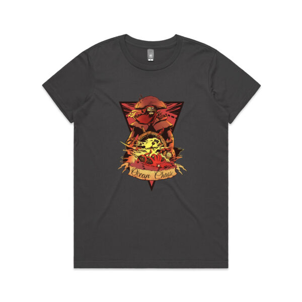 OCEAN CHAOS - Colour - Womens Maple Tee Thumbnail