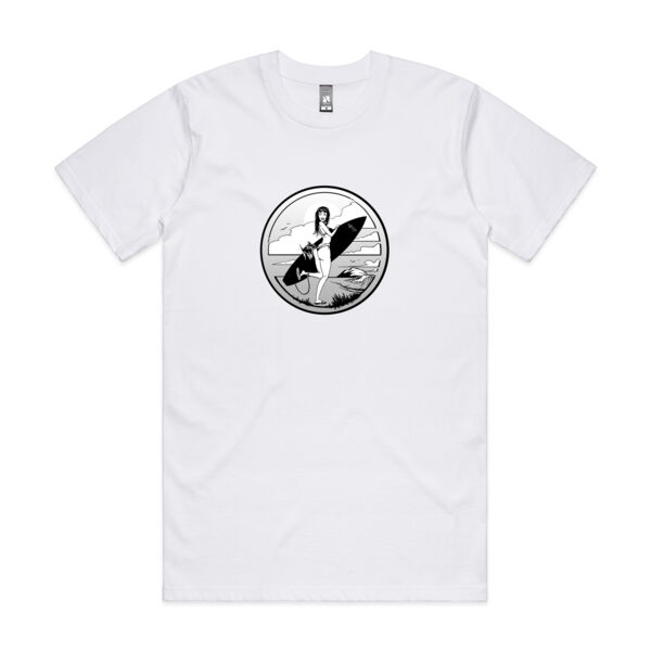 FISHBITES Black'n White - Mens Classic Tee Thumbnail