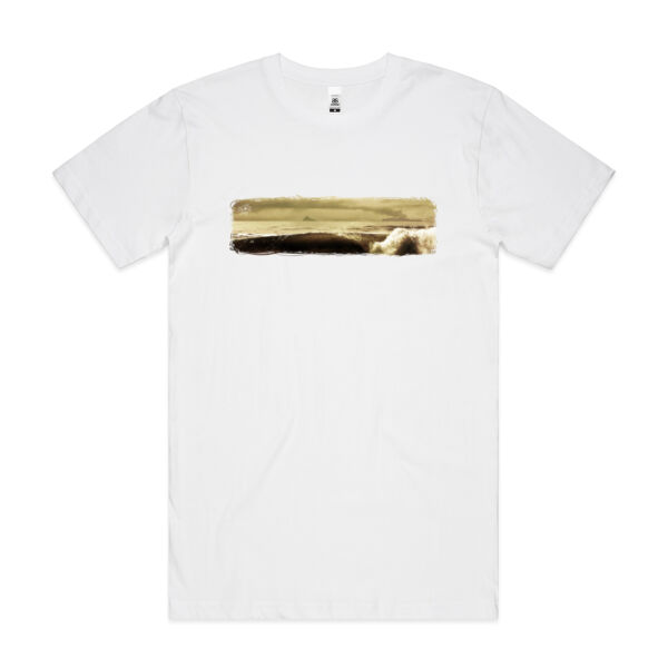 WHITEISLAND WAVES - Mens Block T shirt Thumbnail