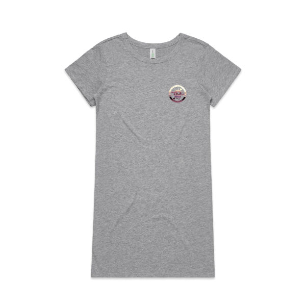 DFP RAGLAN Pocket - Womens Mika Organic Short Sleeved Dress Thumbnail