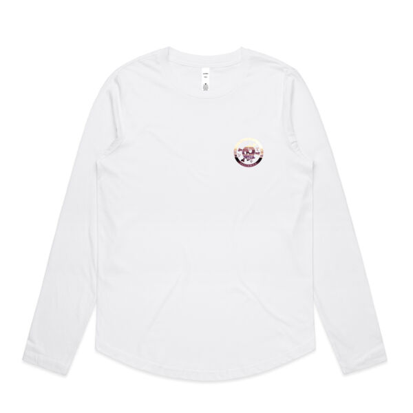 DFP RAGLAN Pocket - Womens Curve Longsleeve Tee Thumbnail