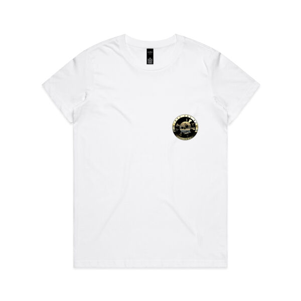DFP Raglan Double-Gold - Womens Maple Tee Thumbnail