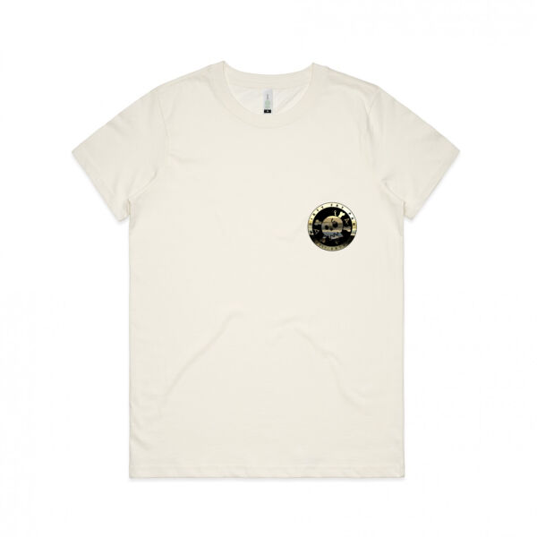 DFP Raglan Double-Gold - Womens Maple Organic Tee Thumbnail