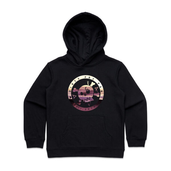 DFP Raglan Sunset - Kids Supply Hoodie Thumbnail
