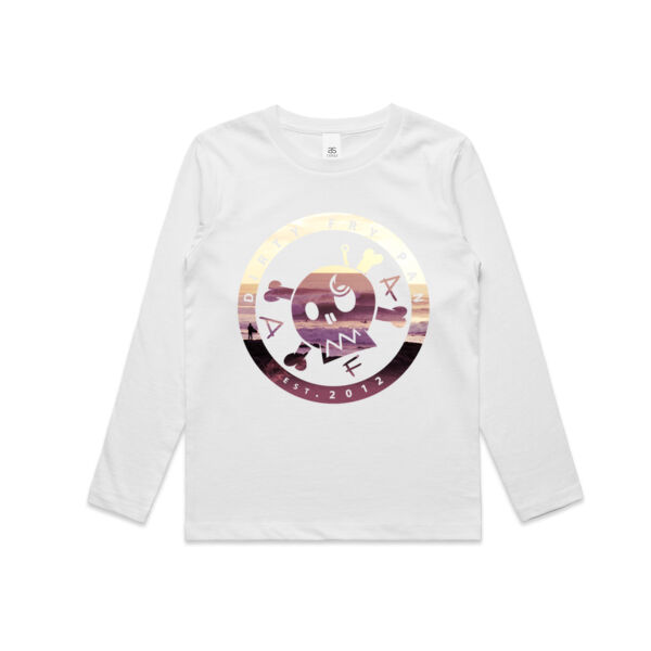 DFP Raglan Sunset - Kids Longsleeve Tee Thumbnail