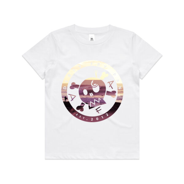 DFP Raglan Sunset - Kids Youth T shirt Thumbnail
