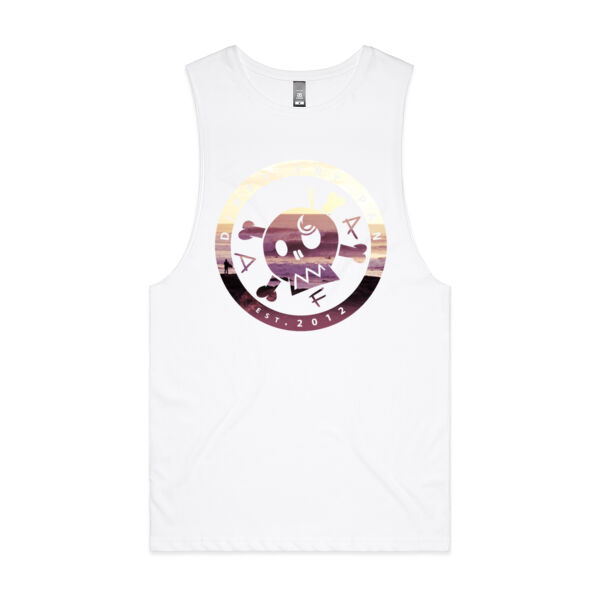 DFP Raglan Sunset - Unisex Barnard Tank Thumbnail