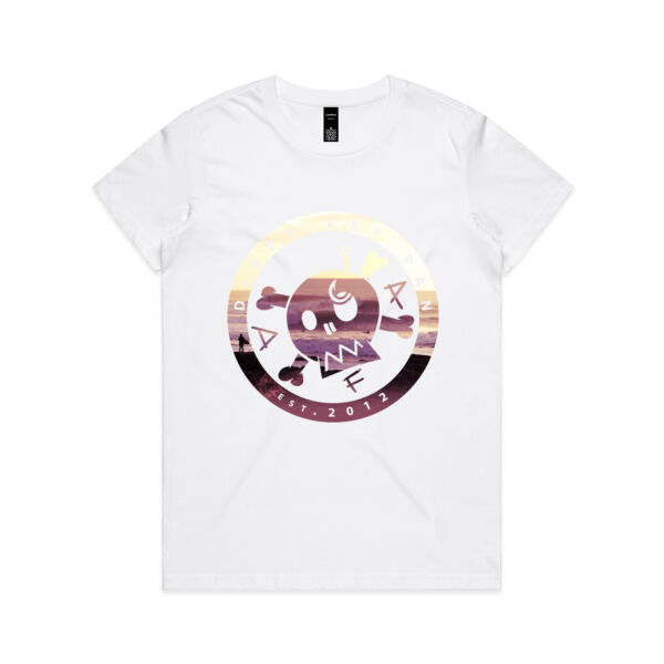 DFP Raglan Sunset - Womens Maple Tee Thumbnail