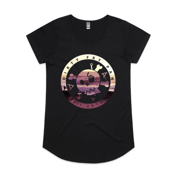 DFP Raglan Sunset - Womens Mali Tee Thumbnail