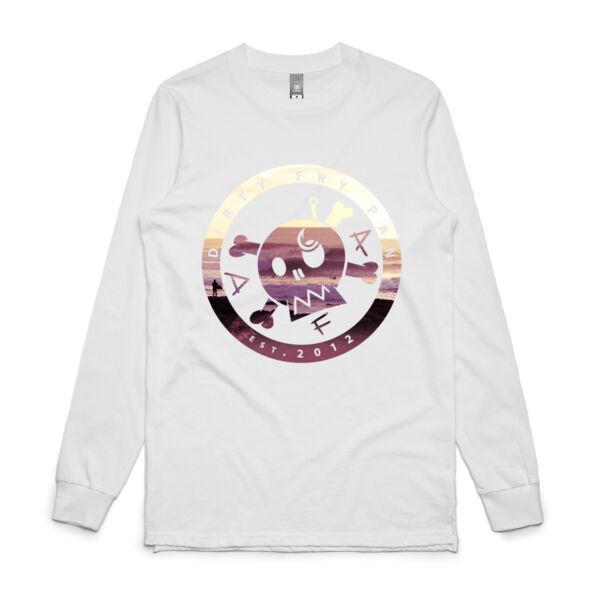 DFP Raglan Sunset - Mens Base Longsleeve Tee Thumbnail