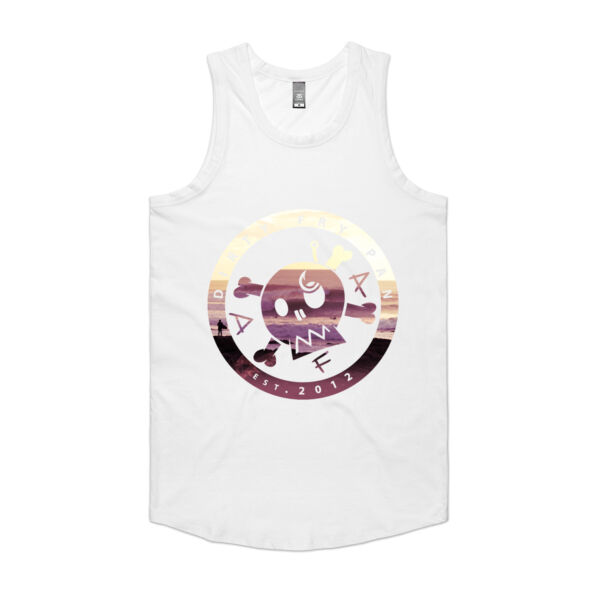 DFP Raglan Sunset - Mens Authentic Singlet Thumbnail