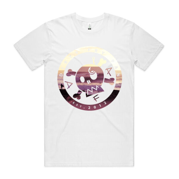 DFP Raglan Sunset - Mens Staple Organic Tee Thumbnail