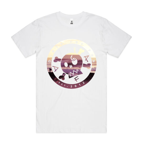 DFP Raglan Sunset - Mens Block T shirt Thumbnail