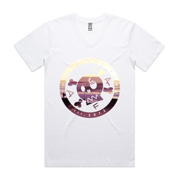 DFP Raglan Sunset - Mens Tarmac T shirt Thumbnail